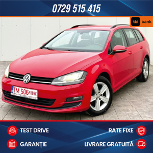 Volkswagen Golf 7 Comfortline, 2016, 1.6 Diesel, 110 CP, 220.000 km